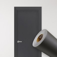 퀸하우징 방문 현관문 단색 인테리어필름 문 시트지, 14. 다크 브라운 DSQ314