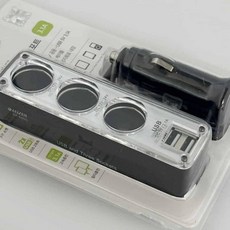 자동차 3구 USB 2포트 차량시가잭 자동차시가잭 차량용시가잭 차량시거잭, 단일상품1, 단일상품0