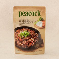 피코크 돼지불백 양념 수량, 2개, 160g