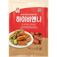 [퀴클리몰] 사조오양 하이비엔나 1kg x 2개, 2kg, 1개