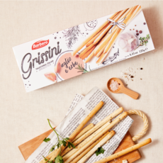 바베로 그리시니 브레드스틱 125g 갈릭앤허브 스틱과자 와인안주, 1개