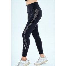 Attis亞特司 膠原蛋白反光方格緊身壓力褲