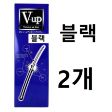 피노레 브이업 흑채 스프레이, 2개, 블랙