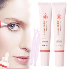 쌍꺼풀 스타일링 크림 쉐이핑 방수 투명 Y 스틱 메이크업 도구 눈 화장 2pcs