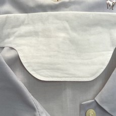 꿀이맘쓰리 여름 셔츠 누런 목때방지 패치10P 흰티목때, 1개, 1개입