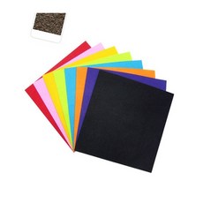 부직포 4절 진밤색 44x44 10개입 미술교구 미술재료 방한포