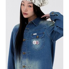 매장정품 LEE [101st] 카우보이 데님 셔츠 인디고 미듐 LE2601IJL3IM 235299
