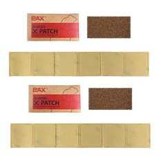 Pax 14피스 경량 투명 접착제 없는 타이어 펑크 바이크 튜브 패치 키트 공기 주입식 고무 수영장 보트 수영 튜브 장화 및 우산을 위한 다용도 자체 접착 125382, PAX1523