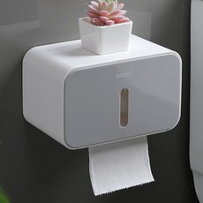 몰래 화장실 휴지걸이 기본형, 그레이, 1개