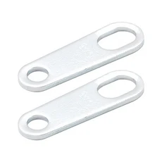 범용 바이크 오토바이 방향 지시등 브래킷 바이크 오토바이 표시등 거치대 포크 램프 마운트 클램프 금속 액세서리 2 개, [01] Silver