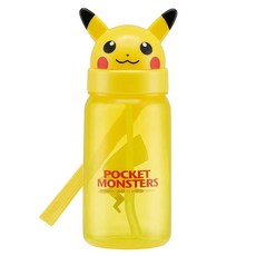 포켓몬스터 피카츄 어린이 스트로우 빨대물병 (350ml) (바로배송가능), 피카츄  빨대물병  (350ml)