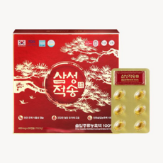 천년을 사는 소나무의 힘 삼성적송 천연솔잎농축액 100% 450mg, 1개, 30정