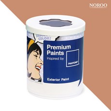 노루페인트 팬톤 외부용 실외 저광 페인트, 16-1328 Sandstone, 1L, 1개