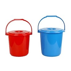 다용도 탱크 바스켓 25L 청색 세차물통 김장물통 청소 탱크바스켓 김장 물통 양동이 용품 도구 바닥 dew+521TN