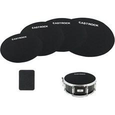 EASTROCK 심벌 무음 팩 4개 세트 폼 소음 방지 패드 14 16 18 20인치 심벌에 적합, Fit 12/13/14/16" drum-5 pack, 1개