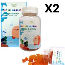 데일리플랜 키즈 칼슘&비타민D 꾸미 어린이 초등학생 츄어블 젤리 EPA DHA 오메가 함유, 1개