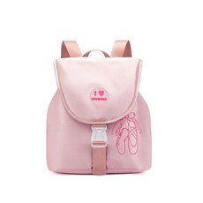 NOVELPAK 발레 댄스 백팩 청소년 더플 백 이상적인 용량의 팀 가방 15L 만 8세 이상, 파우더 핑크