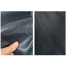 천연 양가죽 원단 공예 가죽 신발 가방 소품 제작용, 시크 블랙