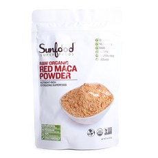 Sunfood 無麩質素食紅瑪卡粉, 1個, 227克