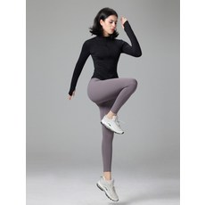 여성 요가집업 슬림핏 운동복아우터 신축성 긴팔 스포츠재킷 간절기점퍼 가벼운 운동집업 필라테스자켓