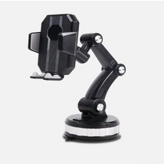 車用手機架 吸盤手機架 導航支架 汽車手機支架 車載手機支架, 1個, 黑色