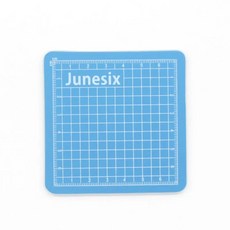 미니 모델 커팅 매트 조각 패드 미술 용품 문구류 학용품 손 레더 보드 8*8cm 1PC, Blue