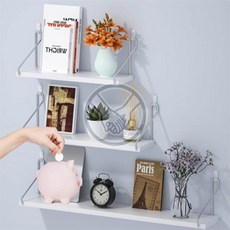 더가 무타공 벽선반 30x15cm 화이트