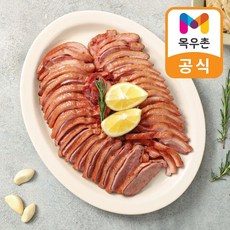 목우촌 허브갈릭 훈제오리 슬라이스 (소스3봉), 210g, 4세트