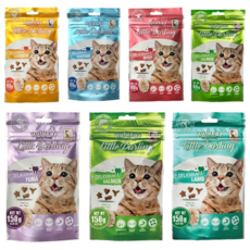 HULUCAT 卡滋化毛潔牙餅 貓咪餅乾, 1個, 雞肉,小包60g, 60g, 雞肉