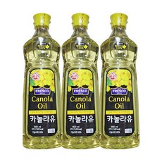 오뚜기 프레스코 카놀라유 900ml 3개 튀김 부침 볶음 샐러드, 오뚜기 프레스코 카놀라유 900ml 3개 튀김 부침 볶