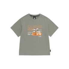 내셔널지오그래 NATIONAL GEOGRAPHIC KIDS K262UTS913 냉감 ESG 동물 그래픽 반팔 티셔츠 KHAKI 454938
