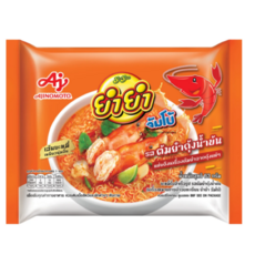 Ajinomoto Yummy Yum Yum 泰式酸辣蝦味乾麵 新配方 真正蝦味, 1個