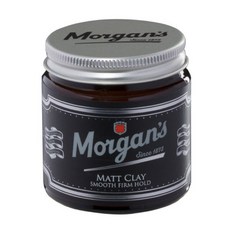 Morgan's Matt Clay 俐落塑型髮泥 15g 旅行罐 柔順強效定型, 1個, 現貨-旅行罐（不含梳）15g-白金款髮泥
