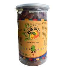 산서성 특산품 다퉁 양가오 보존 살구 통조림 신맛과 달콤한 씨없는 말린 스틱 스낵 설탕에 절인 과일, 달콤한맛 500gX1캔