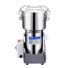 업소용 분쇄기 곡물분말 대형 콩 가루 스테인리스 양념다지기 한약재 파쇄기, 1000g 304 강철 칼날