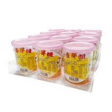 美祁 懷舊麥芽糖 梅子口味 60公克 12入 1盒, 60g, 12個