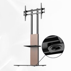 [LIVSYS]리브시스 이동식 TV 스탠드 모던 엘레강스 스타일 이동형 거치대 벽걸이 대용, LFS-3260C, 1개
