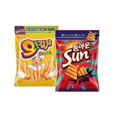 오리온 돌아온 썬 태양의맛 273g 1개 오감자 감자그라탕맛 202g 1개 (총2개) 지퍼백, 475g