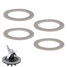 Nentment 4팩 블렌더 개스킷 링 교체용 고무 씰 오링 부품 블랙 앤 데커 해밀턴 비치 쿠시나트 오스터라이저 오스터 믹서 블레이드 수리