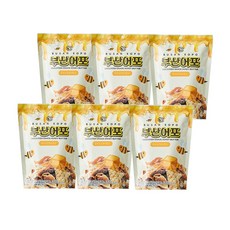 부산어포 튀긴어포 허니버터맛, 6개, 30g