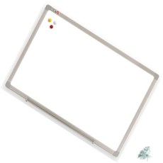 별추샤인 화이트보드 백판 자석 400X300mm 공사현황판