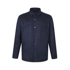 닥스셔츠 남성 셔츠/블라우스 스웨이드 캐주얼 셔켓 네이비 DLA1SHCL190N1