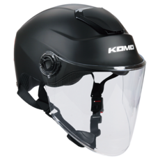 코모 KOMO 반모 508 여름헬멧, 무광그레이XL