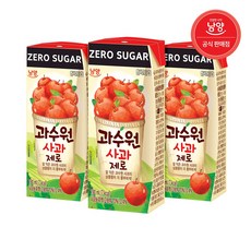 남양과수원 제로 사과, 190ml, 24개