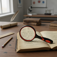 돋보기 확대 경 렌즈 랜즈 2배율 65mm 관찰 돗보기 도뽀기