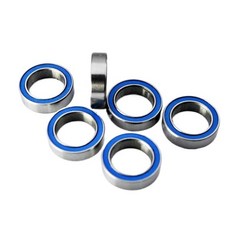 10개입 파란색 고무 실링 베어링 6700 2RS 6700RS 10x15x4 mm 구경 10mm RC 자동차 볼 베어링