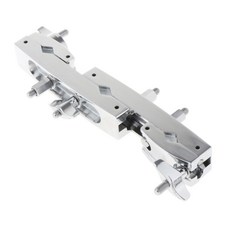 뮤지컬 드럼 랙 클램프 다목적 설치 간단한 부착물 익스텐션, [01] Silver Style B, [01] Silver Style B, 1개