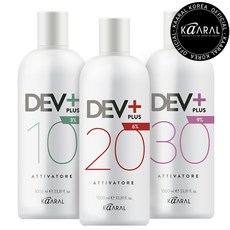 [KAARAL] 카랄 바코 데브플러스 산화제 (3% 6% 9%) (이탈리아수입), 9%(30vol), 1개, 1L