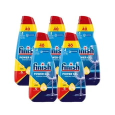 이지오프뱅 피니시 레몬젤 식기세척기 전용세제 용기 1000ml x5개, 1개, 1L