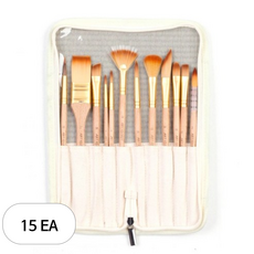 아트시크릿 2021 수채화 브러쉬 12종 + 파우치 세트, 39.3mm, 15세트